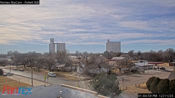 Weather camera view of Follett ISD.