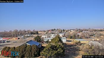 Weather camera view of Follett ISD.