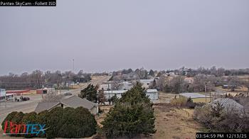 Weather camera view of Follett ISD.