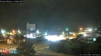 Weather camera view of Follett ISD.