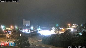 Weather camera view of Follett ISD.