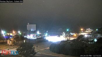 Weather camera view of Follett ISD.