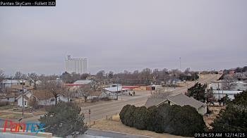 Weather camera view of Follett ISD.