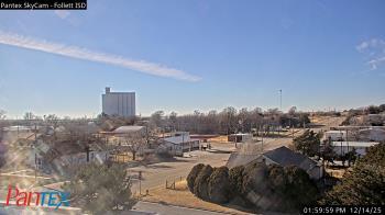 Weather camera view of Follett ISD.