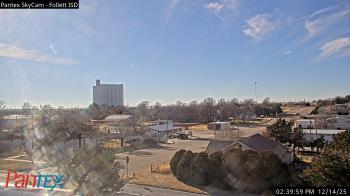 Weather camera view of Follett ISD.