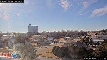 Weather camera view of Follett ISD.