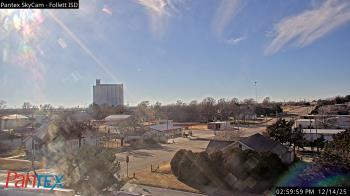 Weather camera view of Follett ISD.