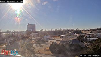 Weather camera view of Follett ISD.