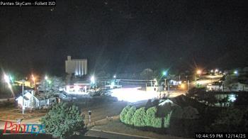 Weather camera view of Follett ISD.