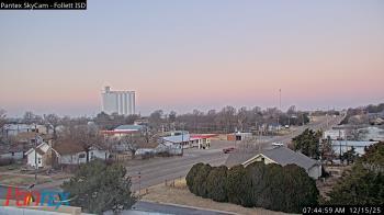 Weather camera view of Follett ISD.