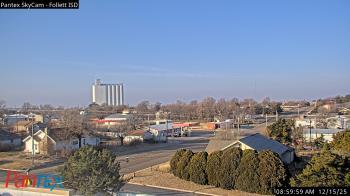 Weather camera view of Follett ISD.