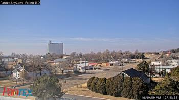Weather camera view of Follett ISD.