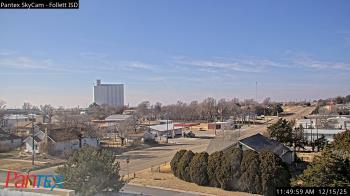 Weather camera view of Follett ISD.