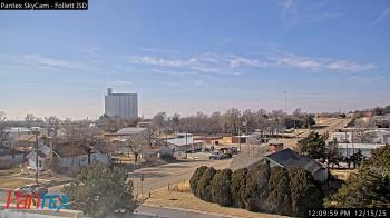 Weather camera view of Follett ISD.