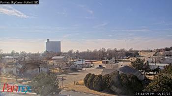 Weather camera view of Follett ISD.