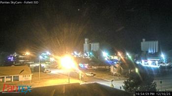 Weather camera view of Follett ISD.