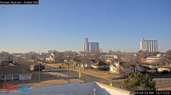 Weather camera view of Follett ISD.
