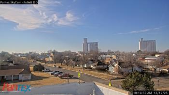 Weather camera view of Follett ISD.
