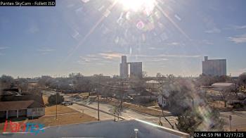 Weather camera view of Follett ISD.