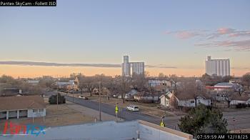 Weather camera view of Follett ISD.