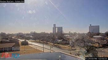 Weather camera view of Follett ISD.