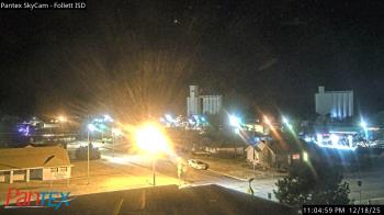 Weather camera view of Follett ISD.