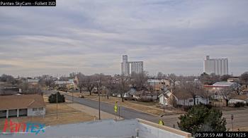 Weather camera view of Follett ISD.