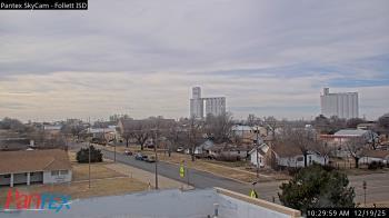 Weather camera view of Follett ISD.