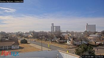 Weather camera view of Follett ISD.