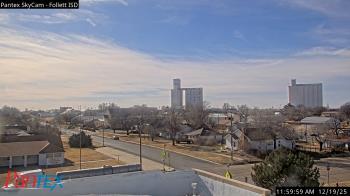 Weather camera view of Follett ISD.