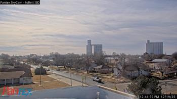 Weather camera view of Follett ISD.
