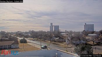 Weather camera view of Follett ISD.