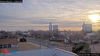 Weather camera view of Follett ISD.