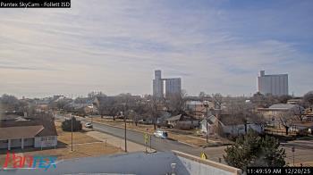 Weather camera view of Follett ISD.