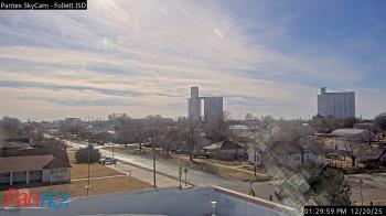 Weather camera view of Follett ISD.