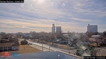 Weather camera view of Follett ISD.
