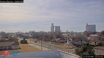 Weather camera view of Follett ISD.