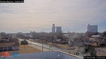 Weather camera view of Follett ISD.
