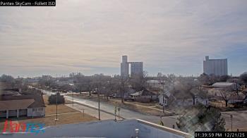 Weather camera view of Follett ISD.