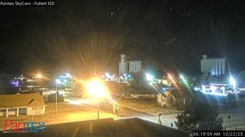 Weather camera view of Follett ISD.
