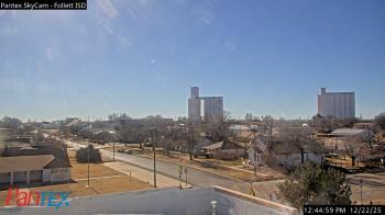 Weather camera view of Follett ISD.