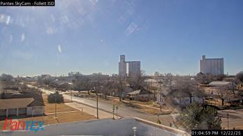 Weather camera view of Follett ISD.