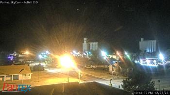 Weather camera view of Follett ISD.