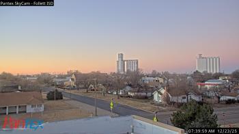 Weather camera view of Follett ISD.