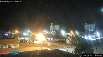 Weather camera view of Follett ISD.