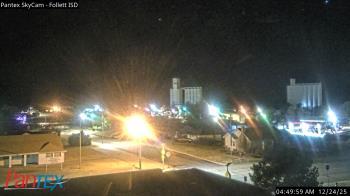 Weather camera view of Follett ISD.
