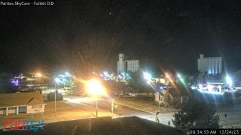 Weather camera view of Follett ISD.