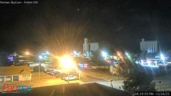Weather camera view of Follett ISD.