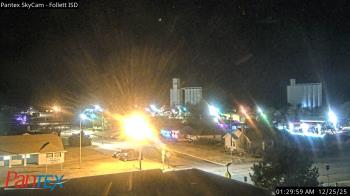 Weather camera view of Follett ISD.