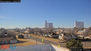 Weather camera view of Follett ISD.